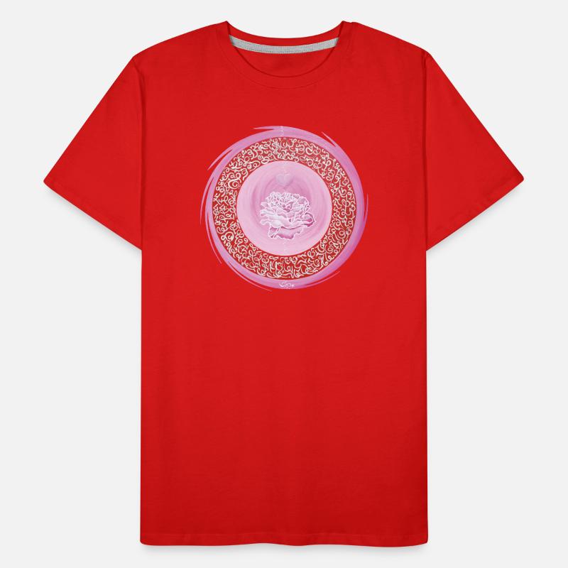 Sternentor Erzengel Chamuel - Sonja Ariel Männer Premium Bio T-Shirt