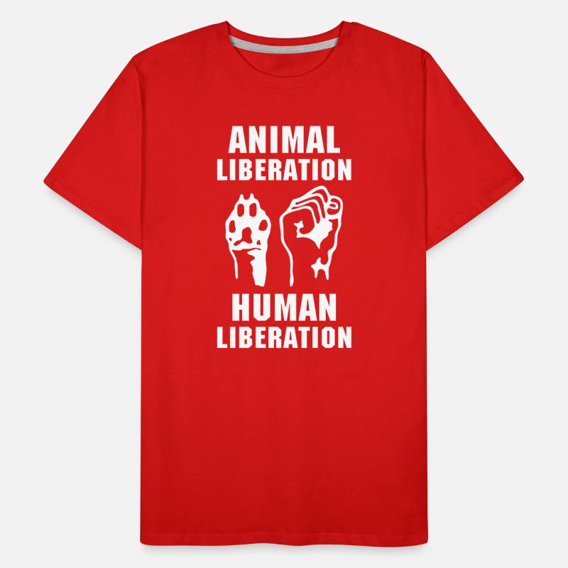 Befreiung der Tiere Männer Premium Bio T-Shirt