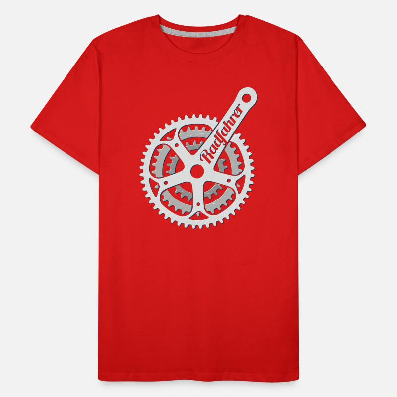 Cycliste Cycling Bicycle Minimum T-shirt bio Premium Homme