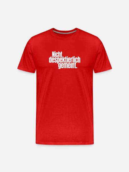Non méprisable Par - T-shirt bio Premium Homme - rouge