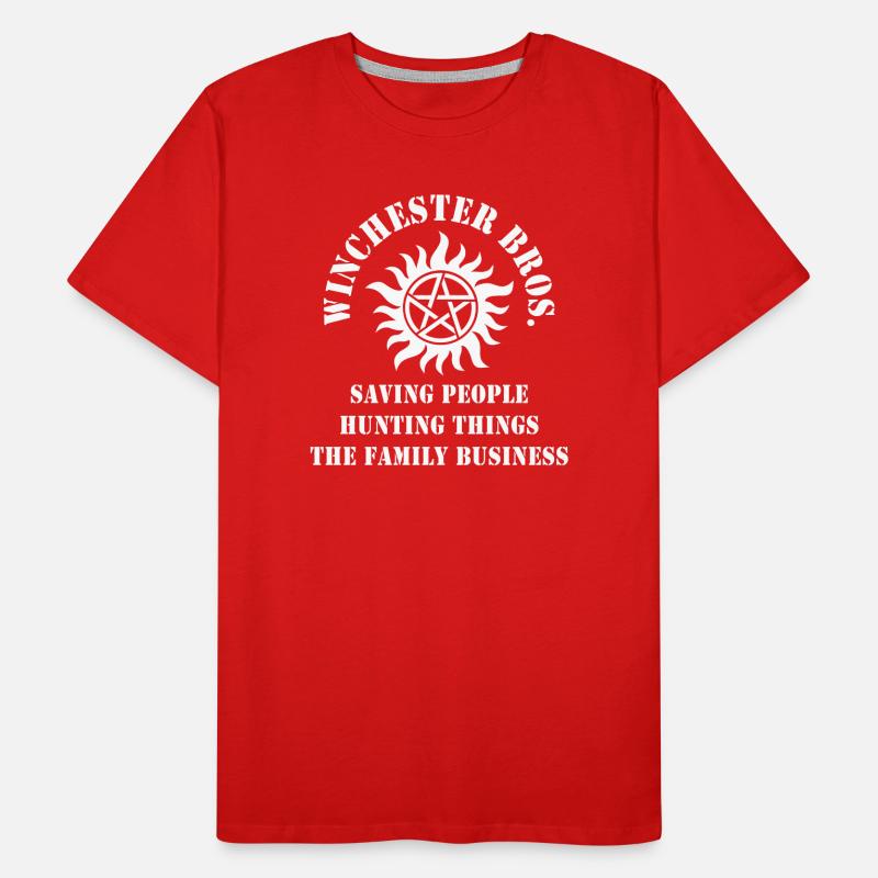 Winchester Bros Jagd Männer Premium Bio T-Shirt