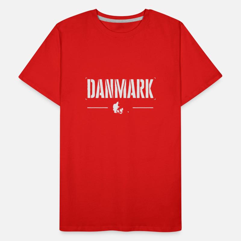 Danmark T-shirt bio Premium Homme