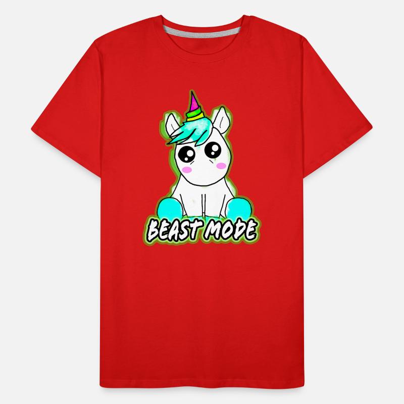 Beast mode Männer Premium Bio T-Shirt