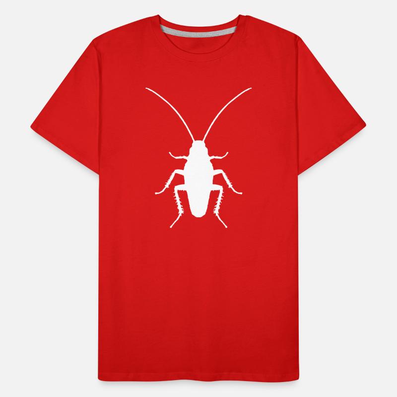 Entomologiste d’insectes cafards T-shirt bio Premium Homme
