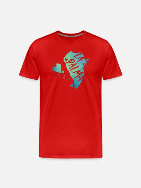 La Palma - T-shirt bio Premium Homme - rouge