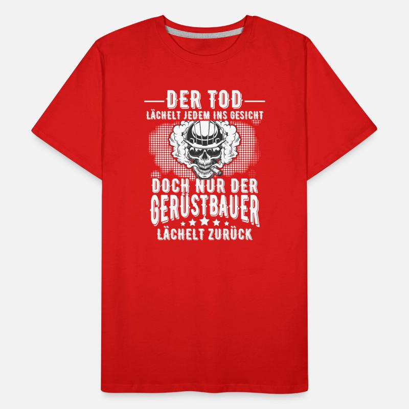 Gerüstbauer Männer Premium Bio T-Shirt