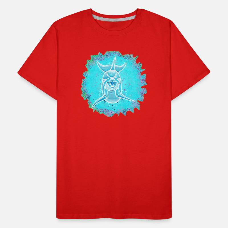 Happy Dolphin - Sonja Ariel von Staden Men's Premium Organic T-Shirt
