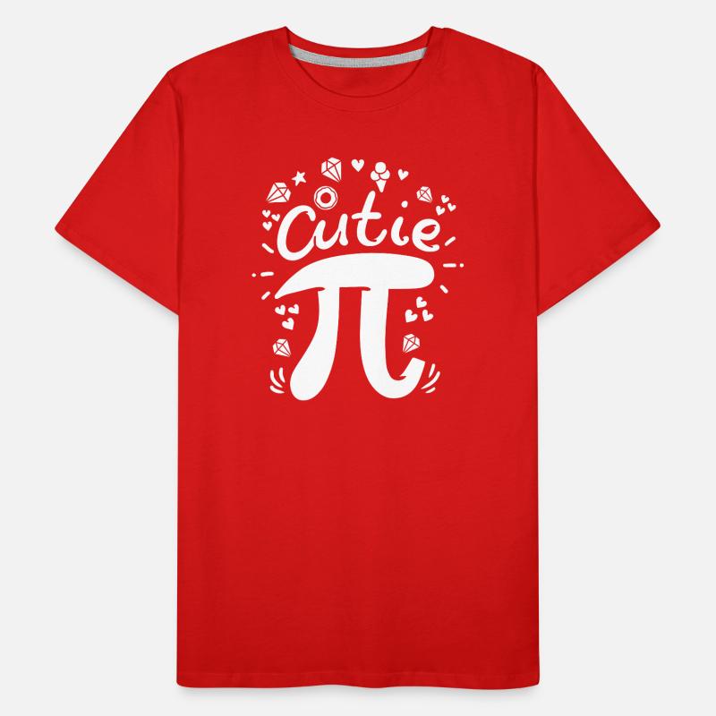 Pi Pi Day Math Men's Premium Organic T-Shirt