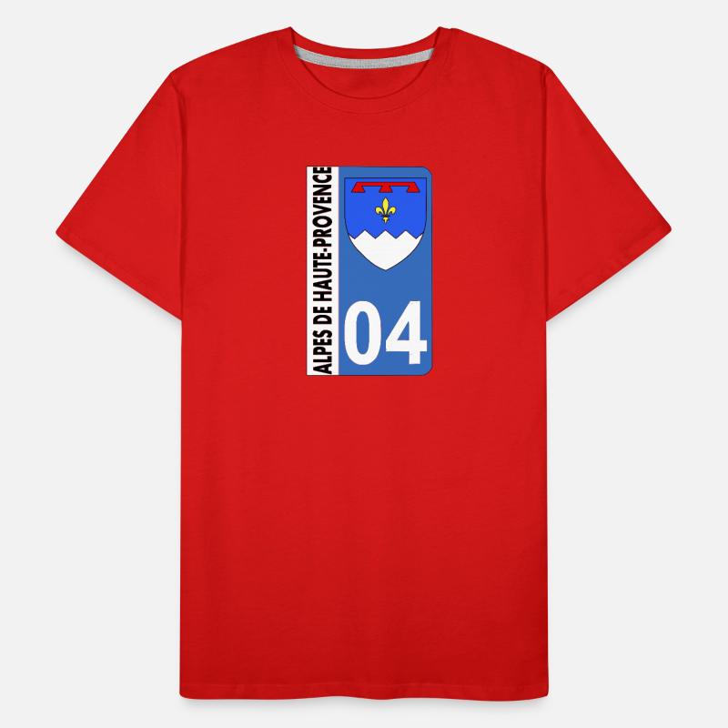 High-Provence Alps Men's Premium Organic T-Shirt