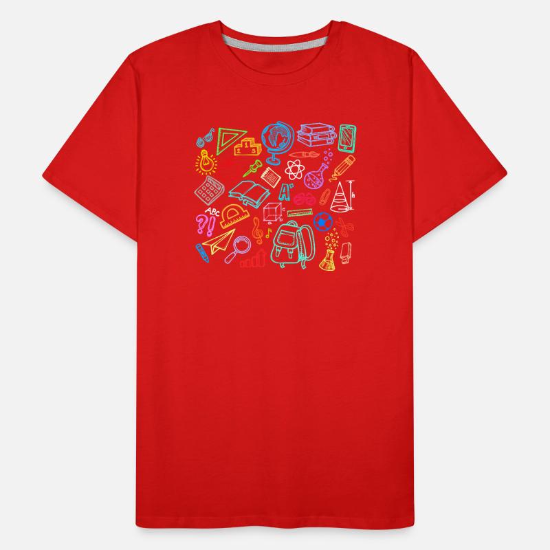 School Learning Timpani School Start School Start Men's Premium Organic T-Shirt