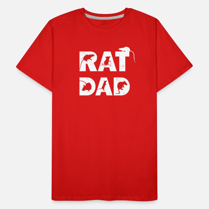 Ratte Ratten Männer Premium Bio T-Shirt