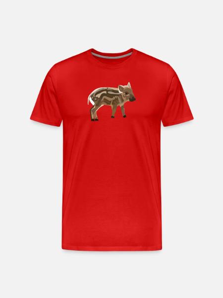 Freddy - Freshman - Men's Premium Organic T-Shirt - red