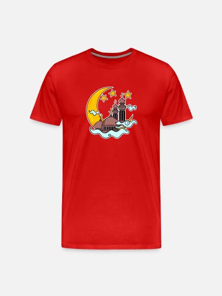 Ramadan - T-shirt bio Premium Homme - rouge