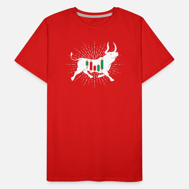 Stocks Bulle Men's Premium Organic T-Shirt
