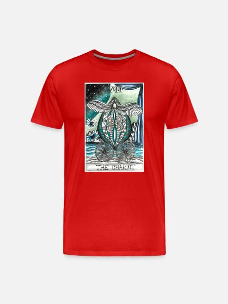 The Chariot - T-shirt bio Premium Homme - rouge