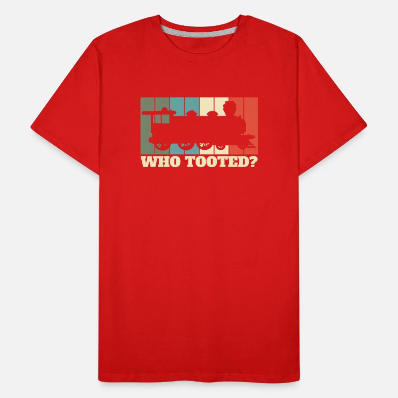 Züge Männer Premium Bio T-Shirt