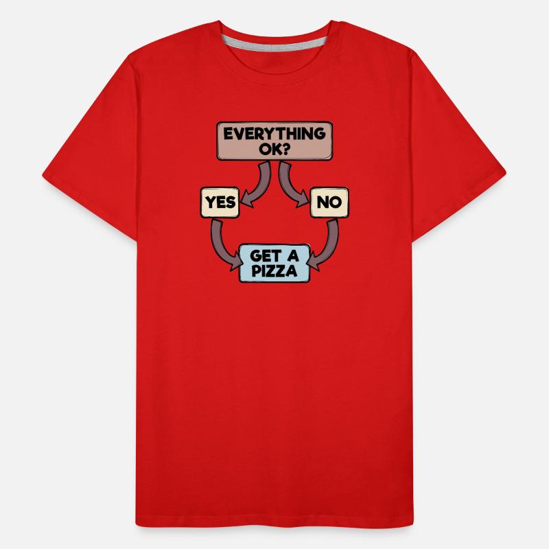 Funny Design Cooler Saying Men's Premium Organic T-Shirt