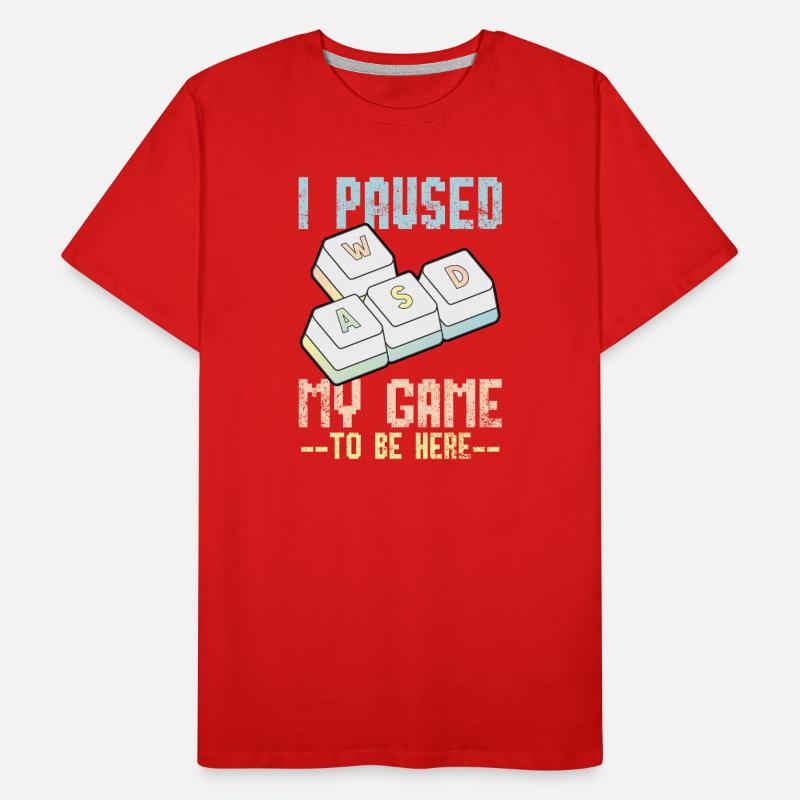 Clavier d’ordinateur DE LECTEUR DE JEUX PC T-shirt bio Premium Homme