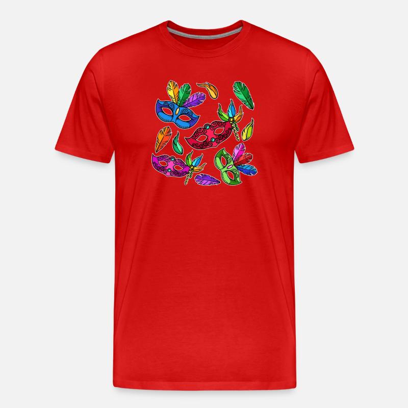 Costumes carnaval carnaval de carnaval - T-shirt bio Premium Homme - rouge