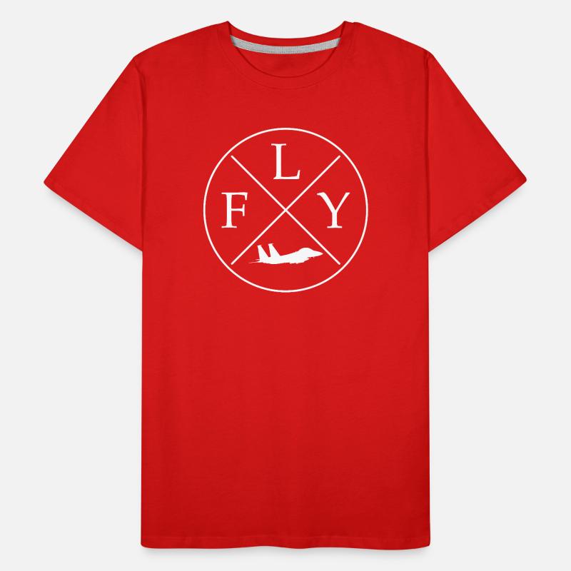 Jet Fighter Men's Premium Organic T-Shirt