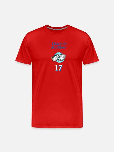 Charente-Maritime - T-shirt bio Premium Homme - rouge