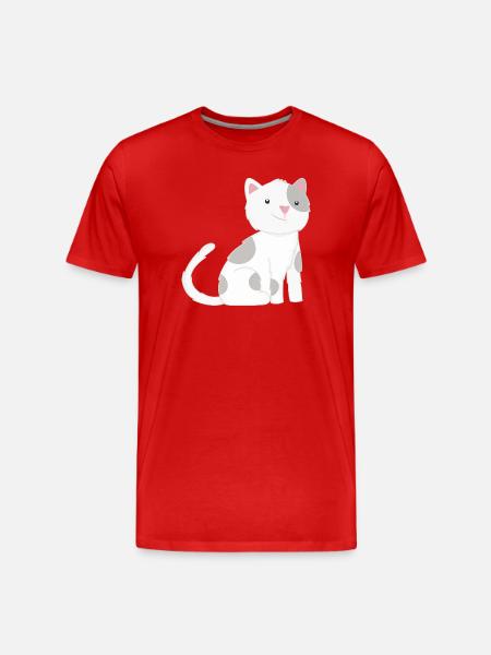 Chat Chats - T-shirt bio Premium Homme - rouge