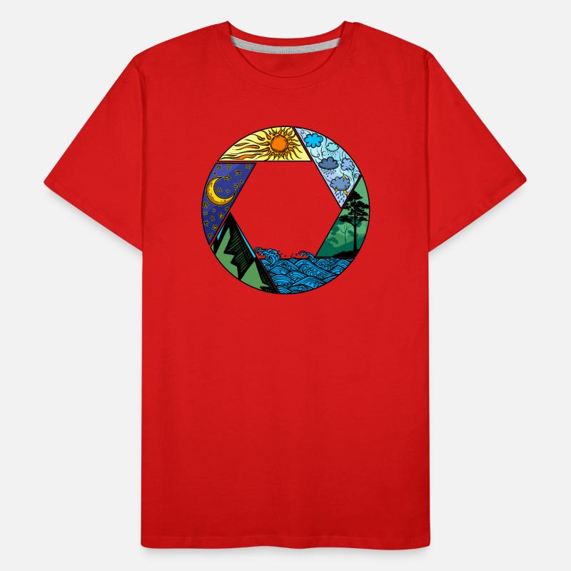 Mutter Natur Baum Umwelt Männer Premium Bio T-Shirt