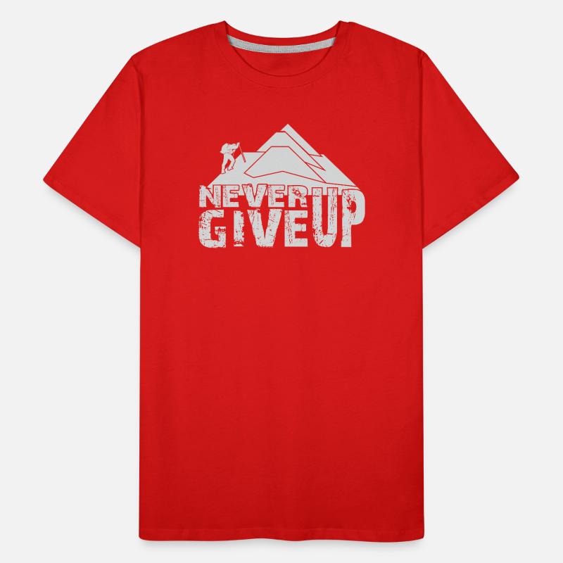 KLETTERN, BERGSTEIGEN, BERGSTEIGEN Männer Premium Bio T-Shirt