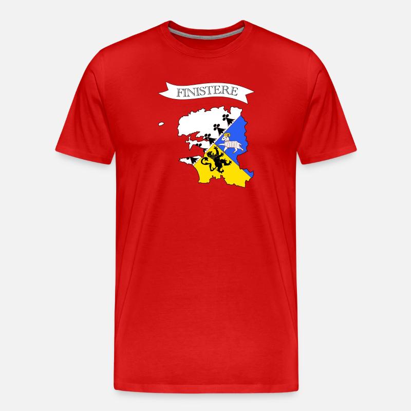 Ende des 20. - Männer Premium Bio T-Shirt - Rot