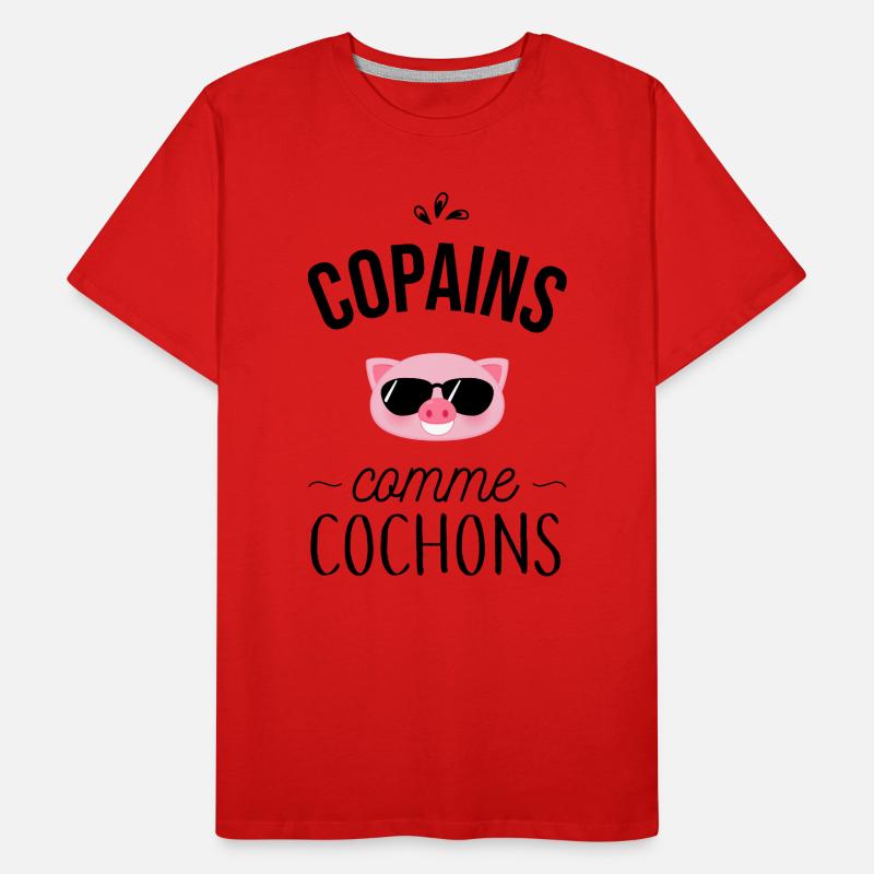 Copains comme cochons T-shirt bio Premium Homme
