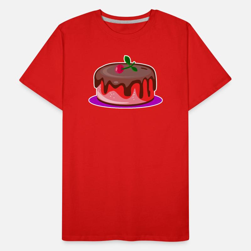 Gâteau gâteau T-shirt bio Premium Homme
