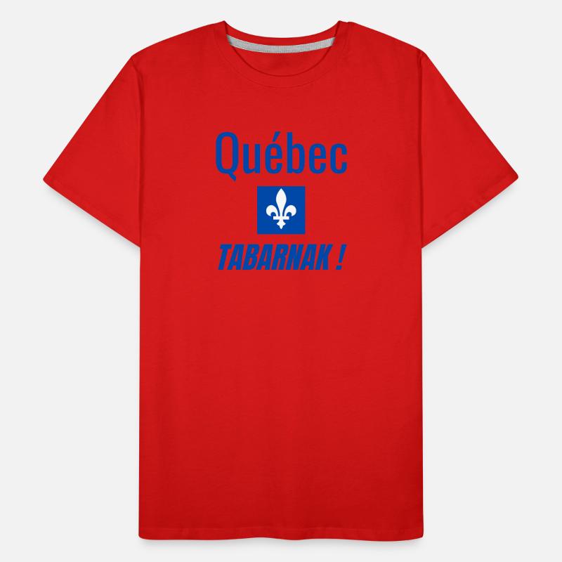 Québec Tabarnak ! T-shirt bio Premium Homme