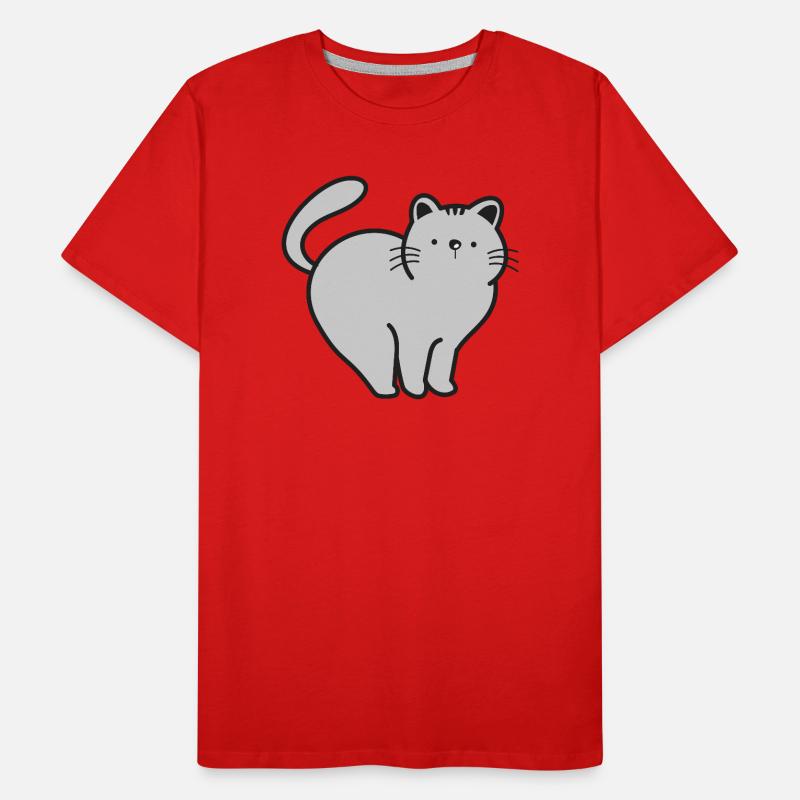 Cat Cats Men's Premium Organic T-Shirt