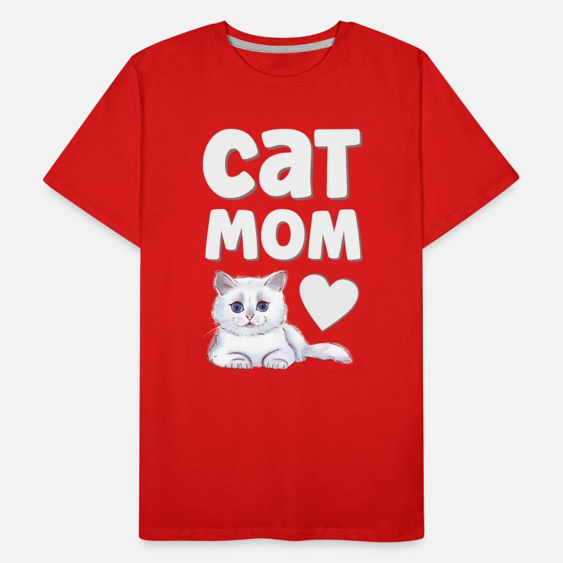 Cat Cats Men's Premium Organic T-Shirt