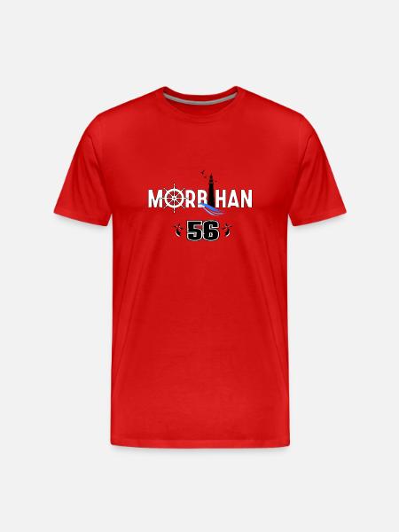 Morbihan - Männer Premium Bio T-Shirt - Rot