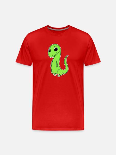 Lézard - T-shirt bio Premium Homme - rouge
