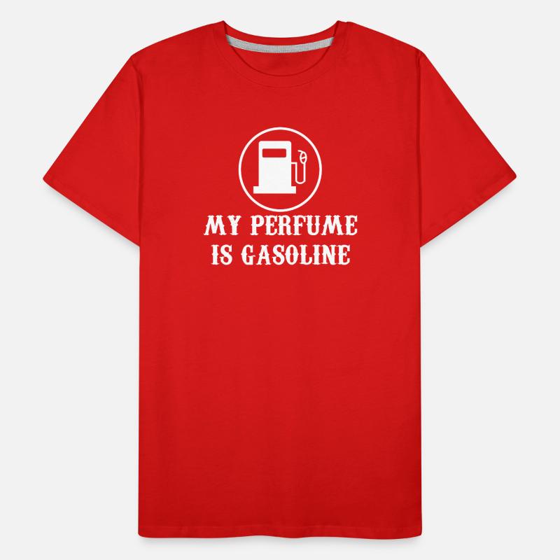 Auto Statement Gasoline Car Humorous Driver Men's Premium Organic T-Shirt