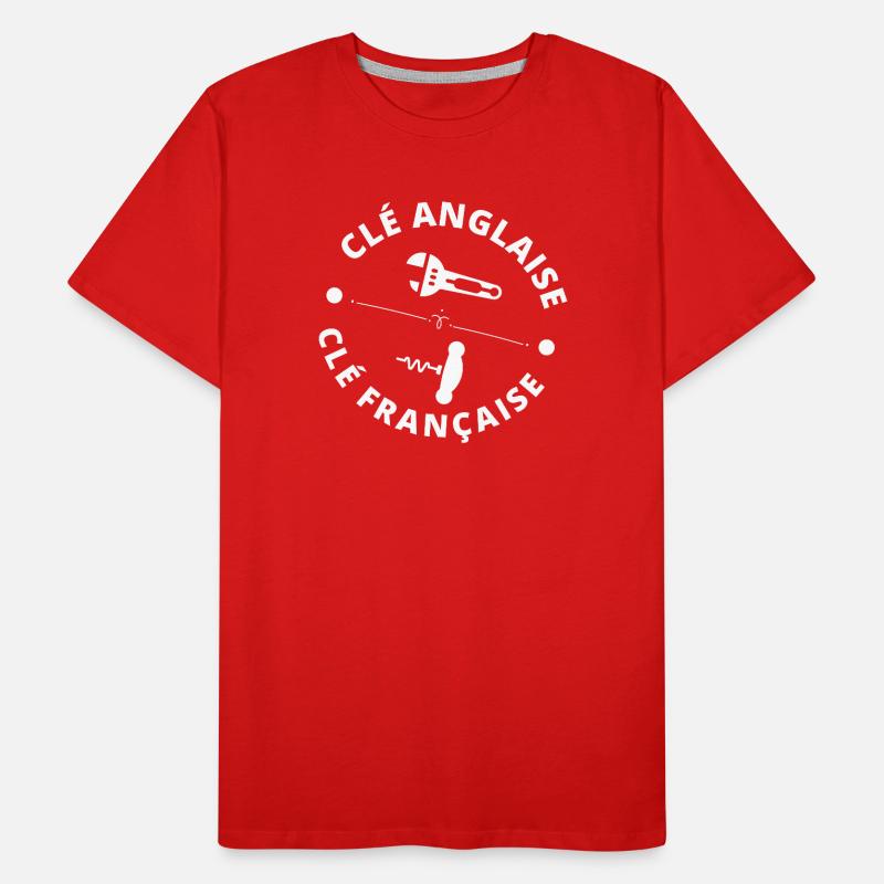 bricolage, bricoler, bricoleur T-shirt bio Premium Homme