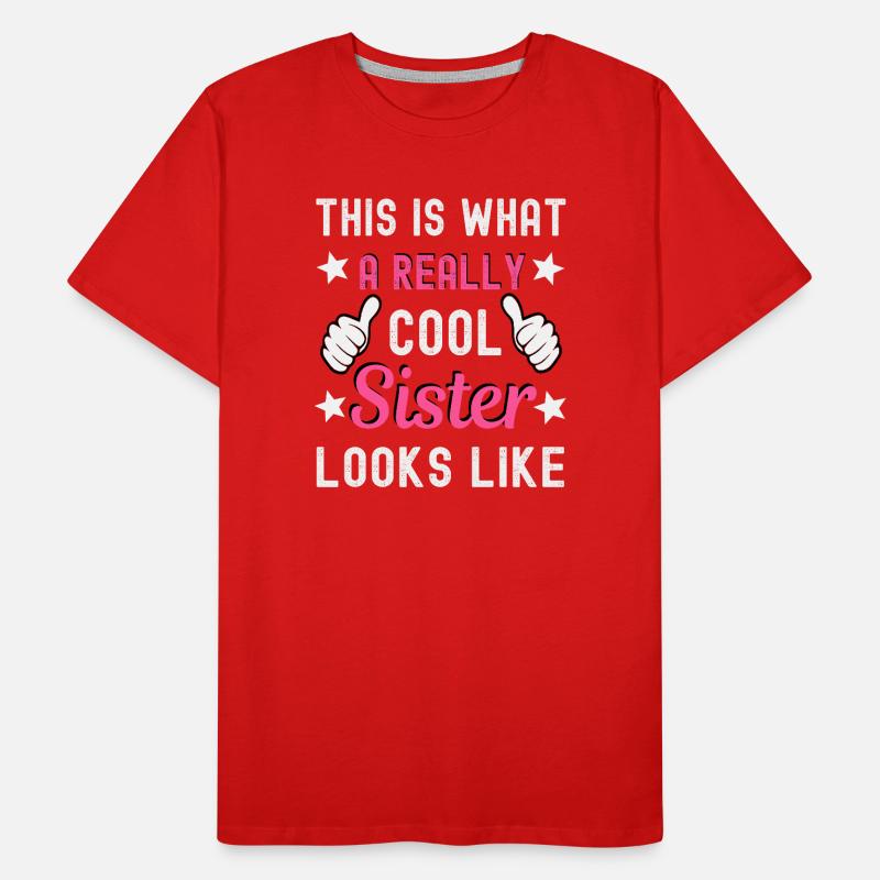 Schwester Männer Premium Bio T-Shirt