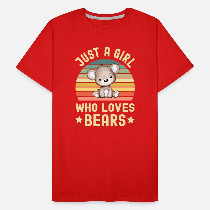 Ours Ours T-shirt bio Premium Homme