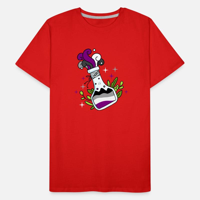 Fierté asexuée de potion T-shirt bio Premium Homme