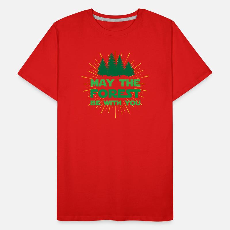 Que la forêt soit avec vous T-shirt bio Premium Homme