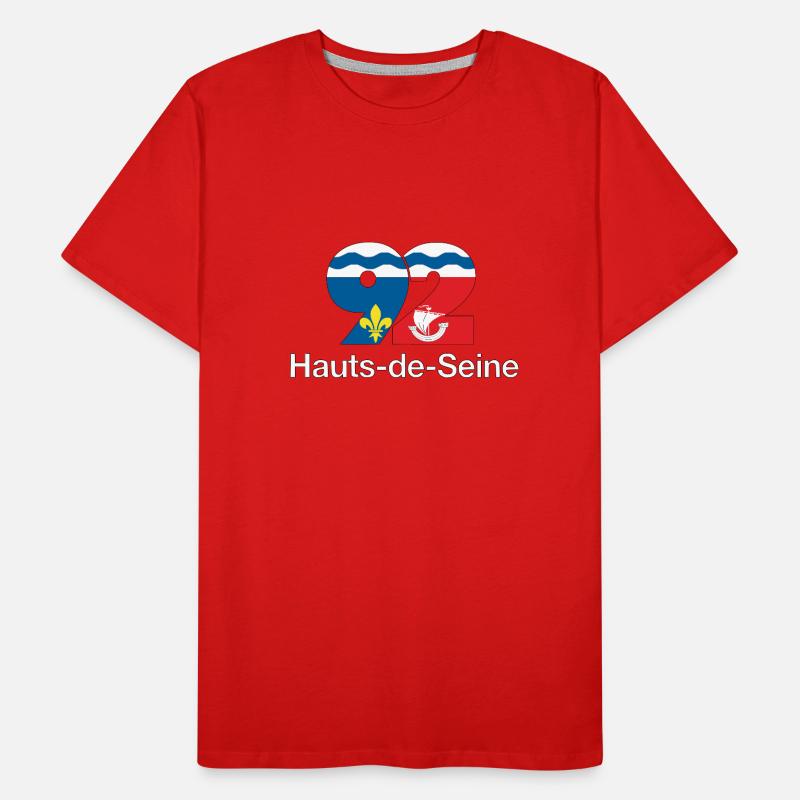 Hauts de seine Männer Premium Bio T-Shirt