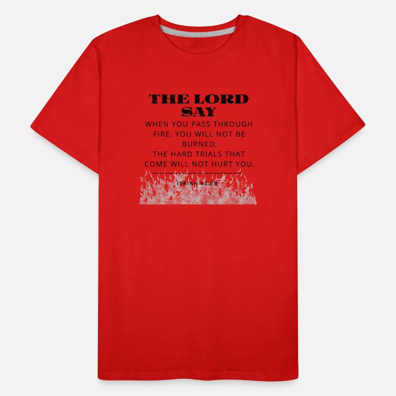 Bibelvers Männer Premium Bio T-Shirt