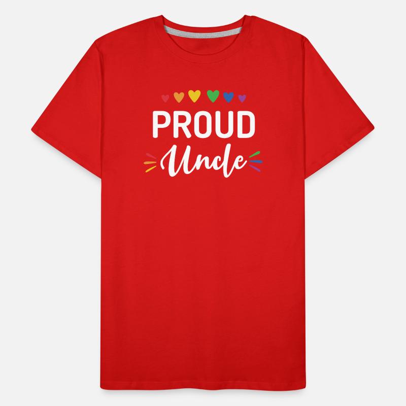 Proud Uncle Men's Premium Organic T-Shirt