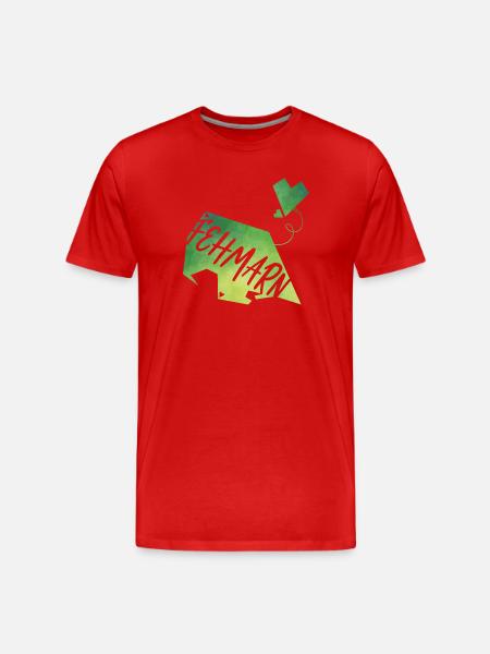 Fehmarn - T-shirt bio Premium Homme - rouge