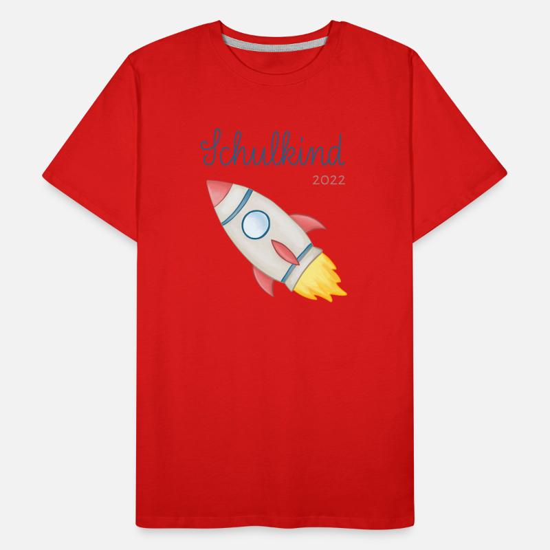 Écolier 2022 Rocket T-shirt bio Premium Homme