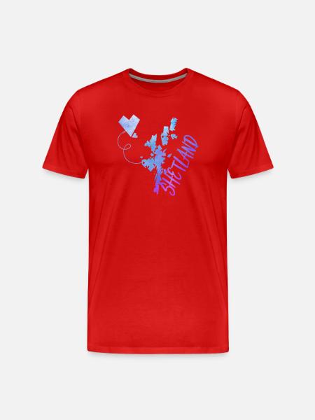 Shetland - T-shirt bio Premium Homme - rouge