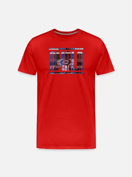 maglia TOP tifoso interista Amala, pazza inter! - Maglietta ecologica premium da uomo - rosso