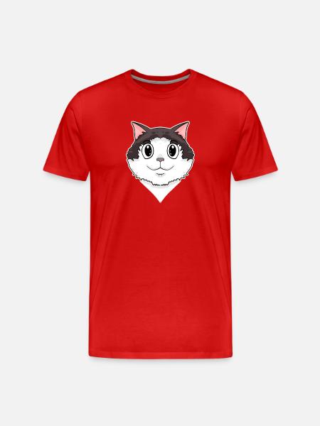 Ragdoll Cat - Men's Premium Organic T-Shirt - red